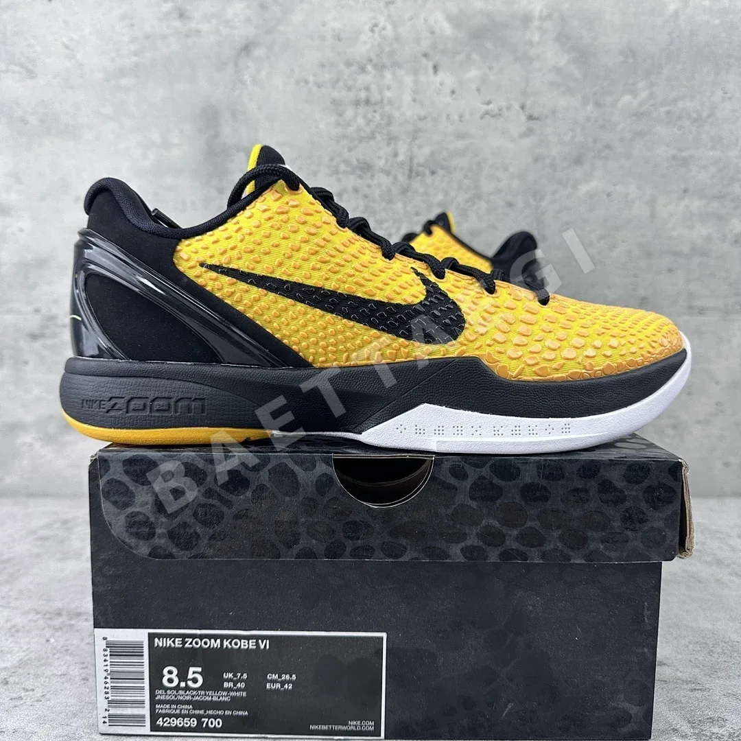 나이키 코비 6 429659-700 200983 Nike Kobe 6 Lightbulb ZK6