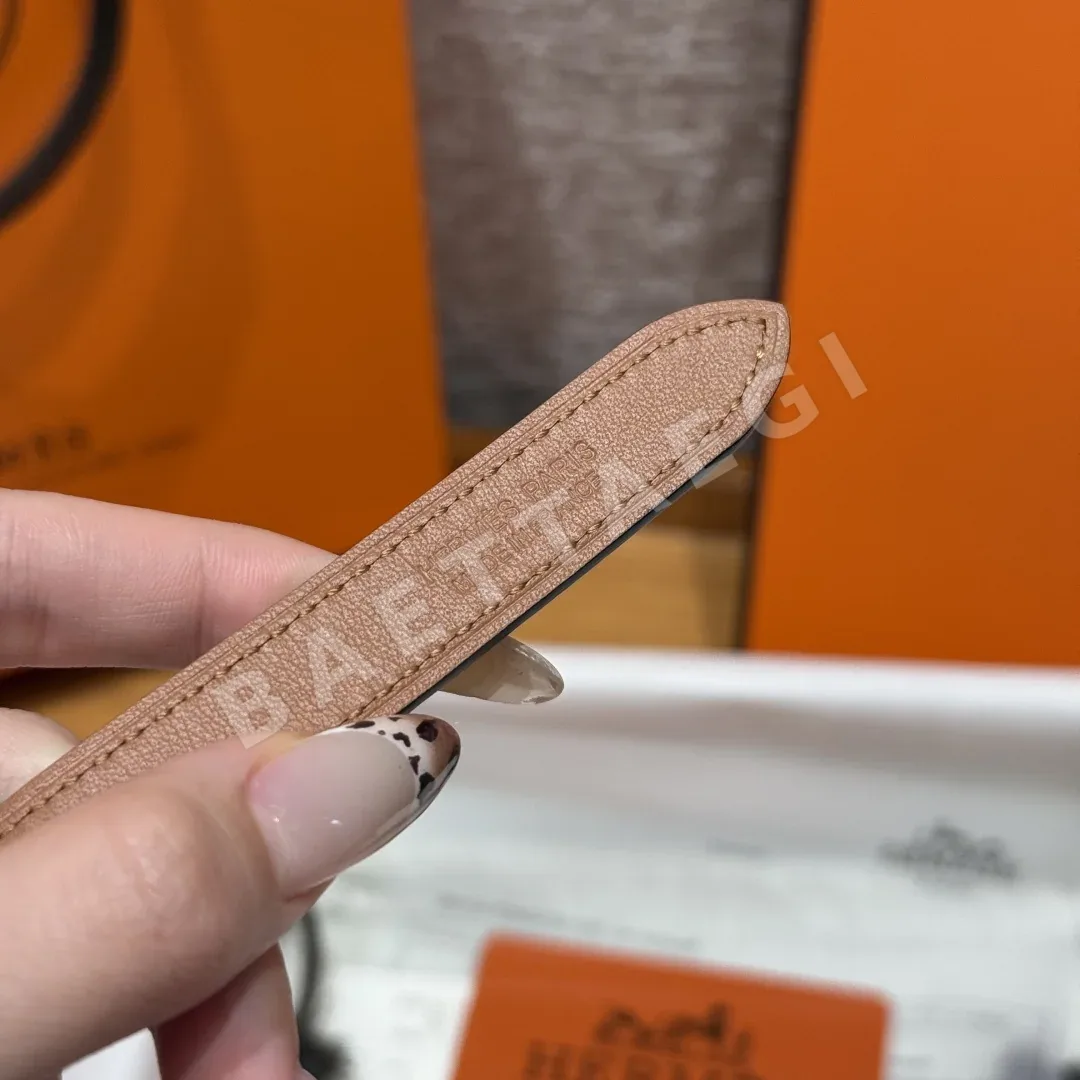 에르메스 H 벨트 양면 가죽 상세 이미지 9