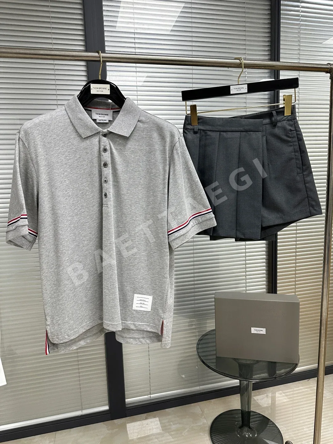 톰브라운 여성 슬림핏 수트 팬츠 126364