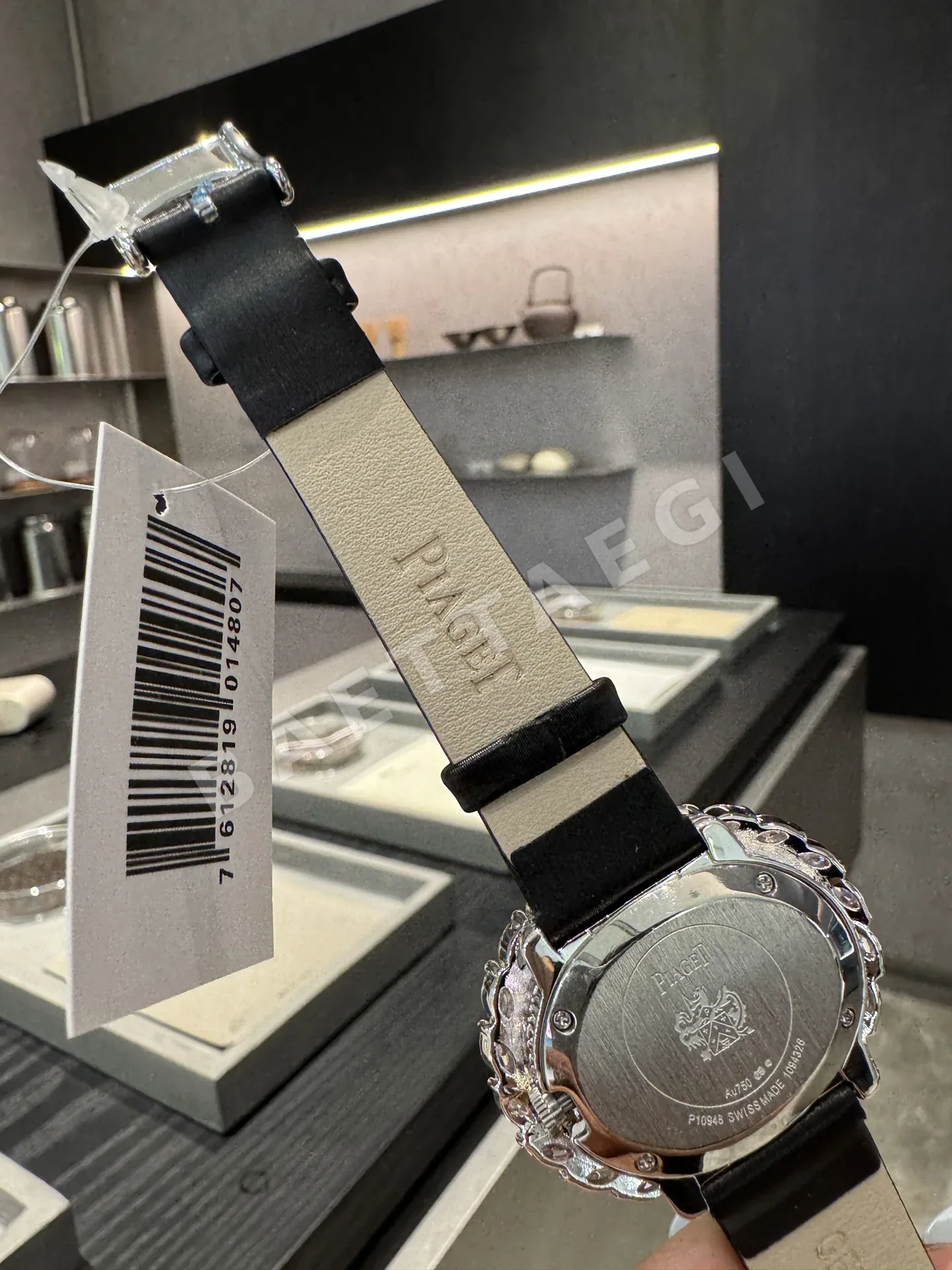 피아제 하이주얼리 18K 골드 마퀴즈 다이아 여성 시계 레플리카 45394 Piaget 상세 이미지 9