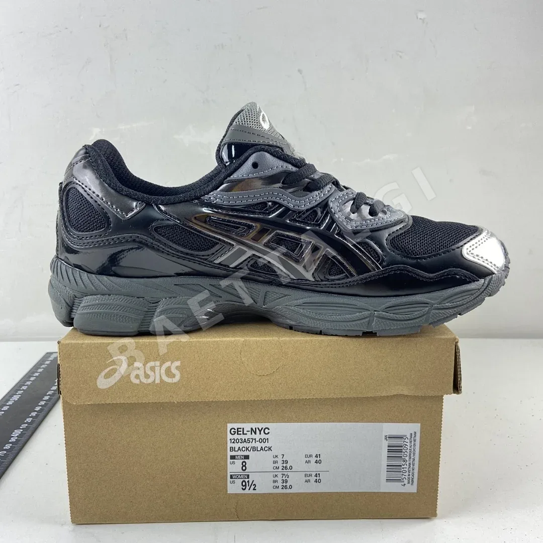 아식스 [HP] 젤 NYC 200209 Asics Gel-NYC Kicki Yang Zhang Black Pure Silver 상세 이미지 5