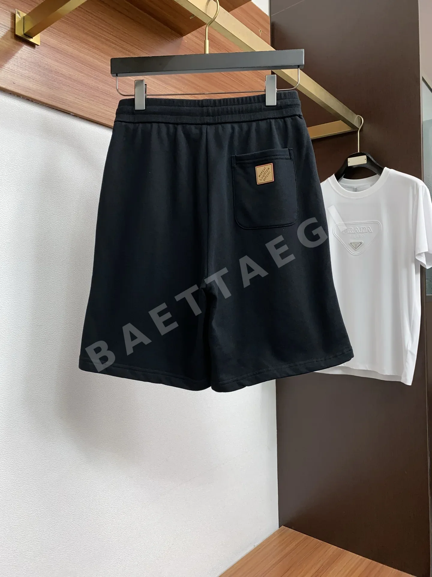 루이비통 남성 면 반바지 상세 이미지 9