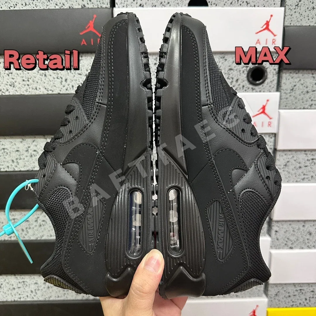 나이키 [MAX] 에어 맥스 90 CN8490-003 201058 Nike Air Max 90 Recraft Triple Black 상세 이미지 19