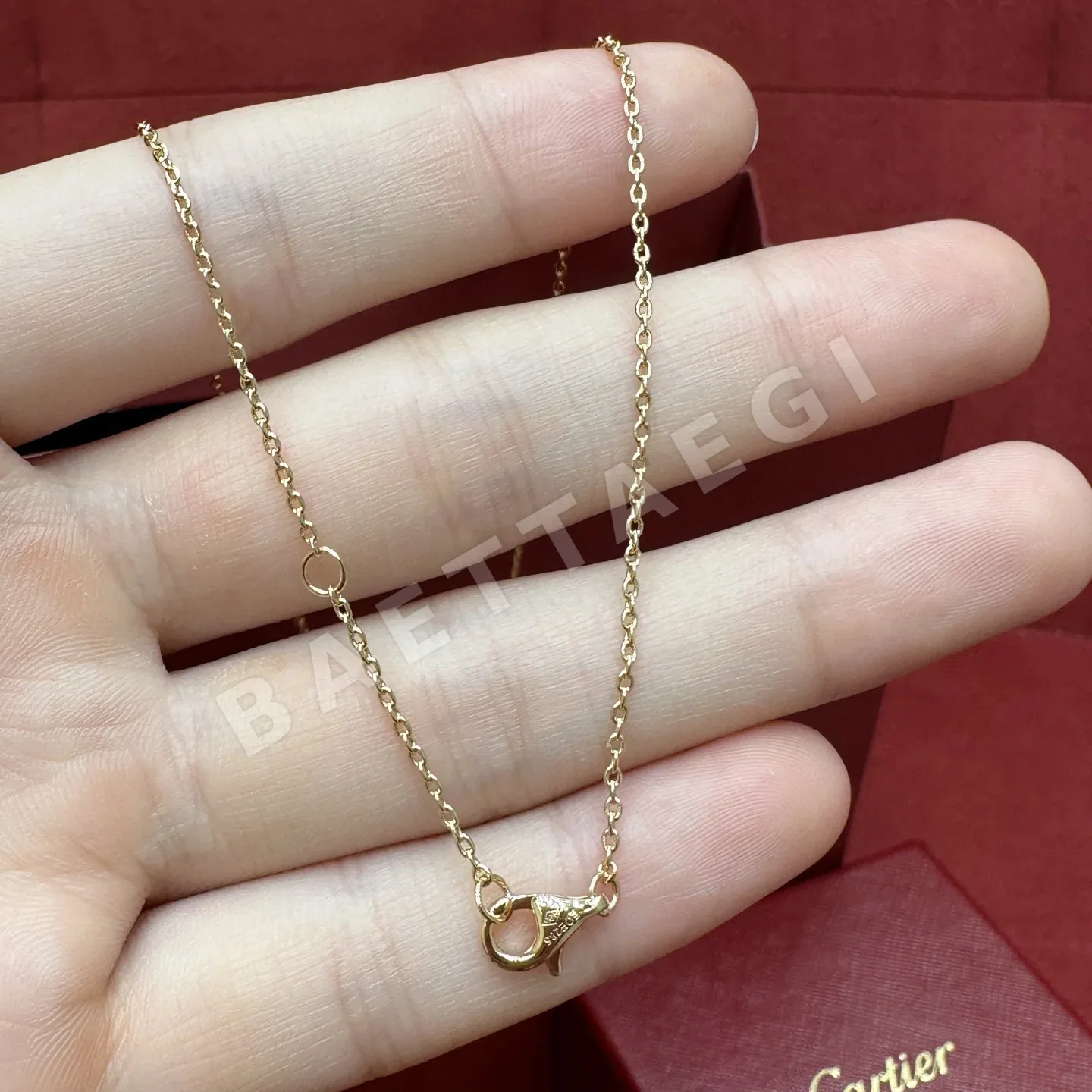 까르띠에 아뮬레 진주 다이아몬드 목걸이 상세 이미지 4