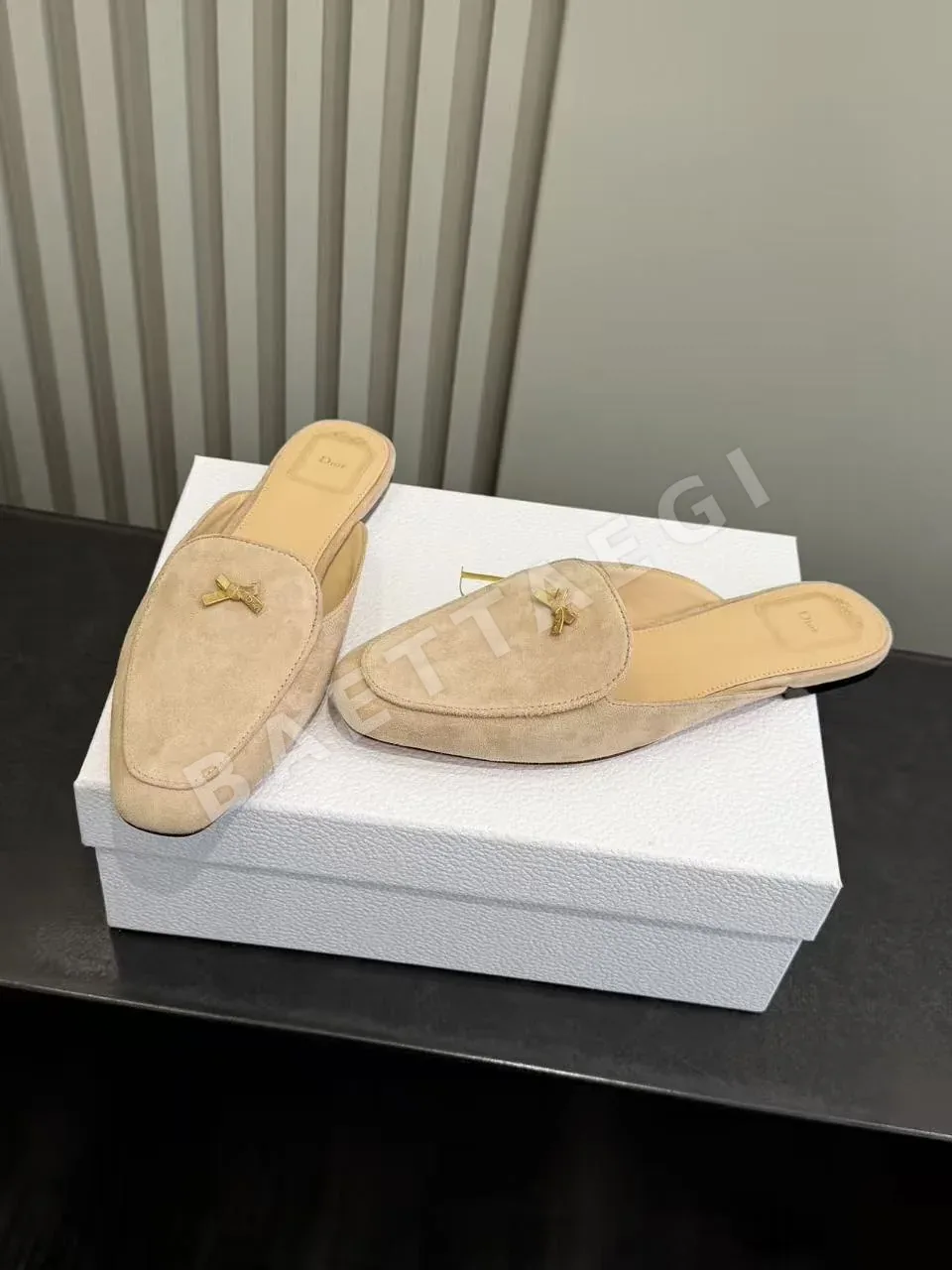 디올 보우 뮬러 리본 장식 뮬 상세 이미지 8