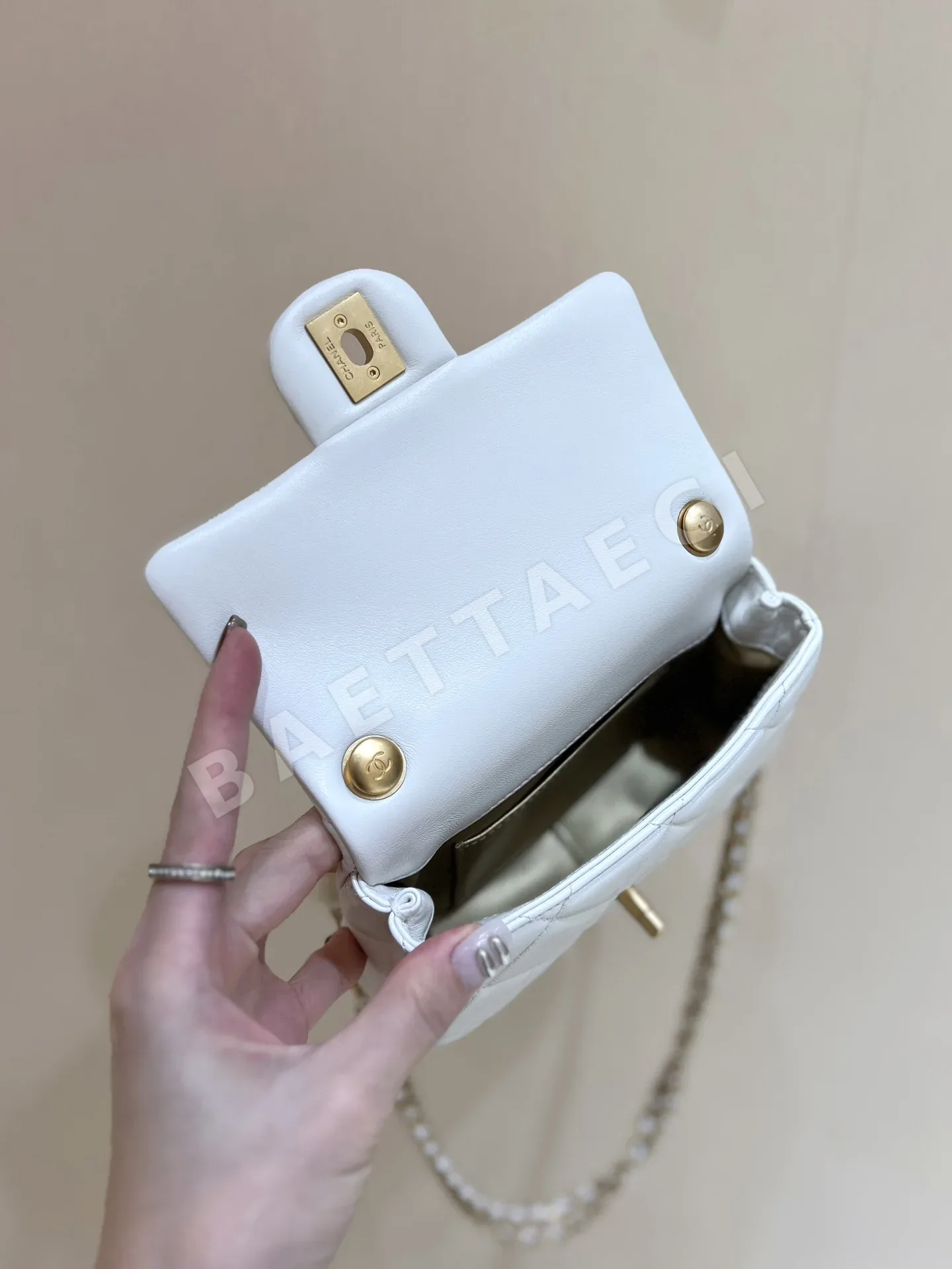 샤넬 더블 진주 체인 가방 AS4861 상세 이미지 6