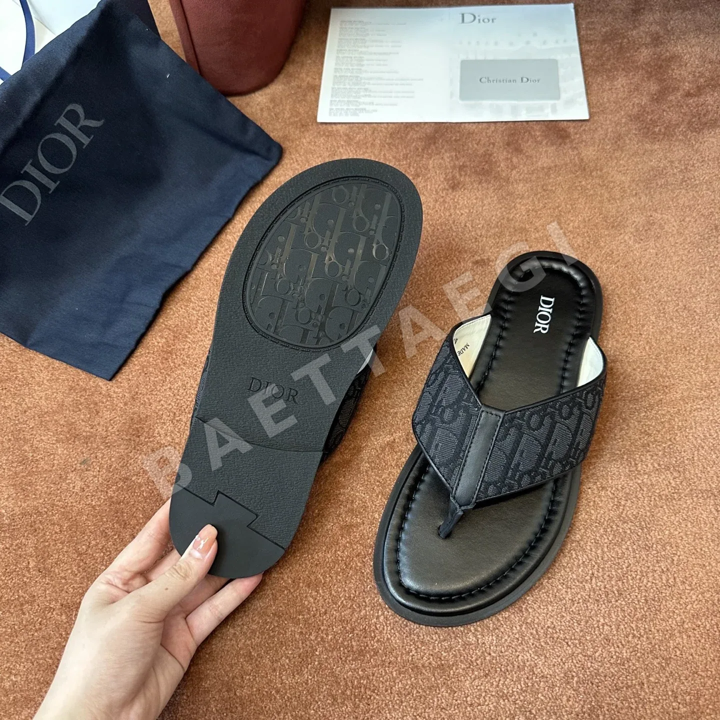 디올(Dior)의 알리아스 통 샌들 슬리퍼 상세 이미지 7