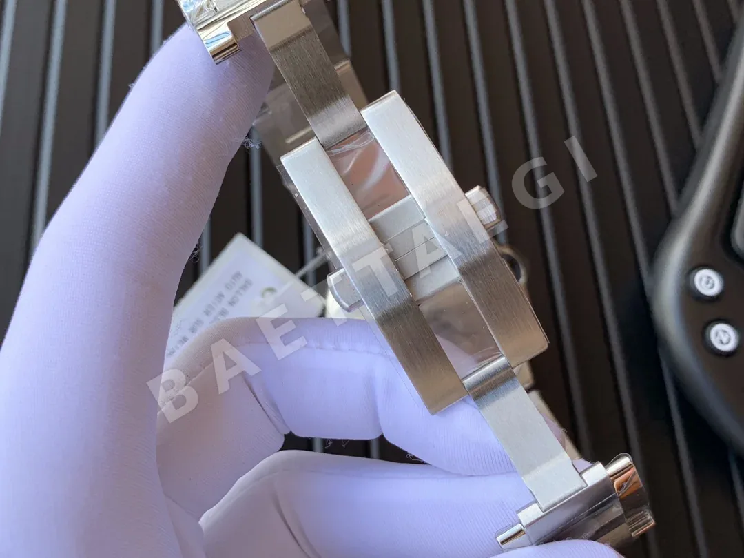 까르띠에 발롱블루 시계 쿼츠 오토매틱 크로노그래프 사파이어 글라스 블루 상세 이미지 9