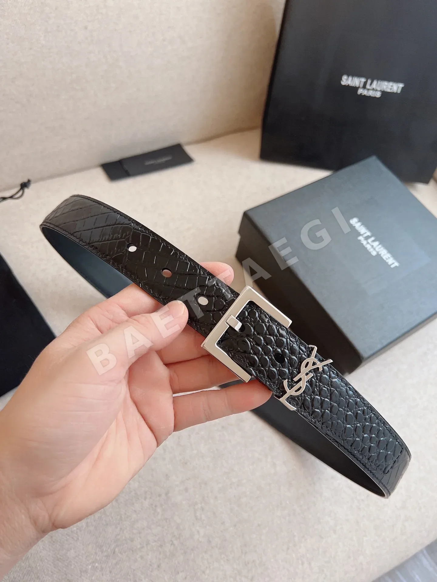 생로랑 벨트 58338 Saint Laurent Belt 상세 이미지 3