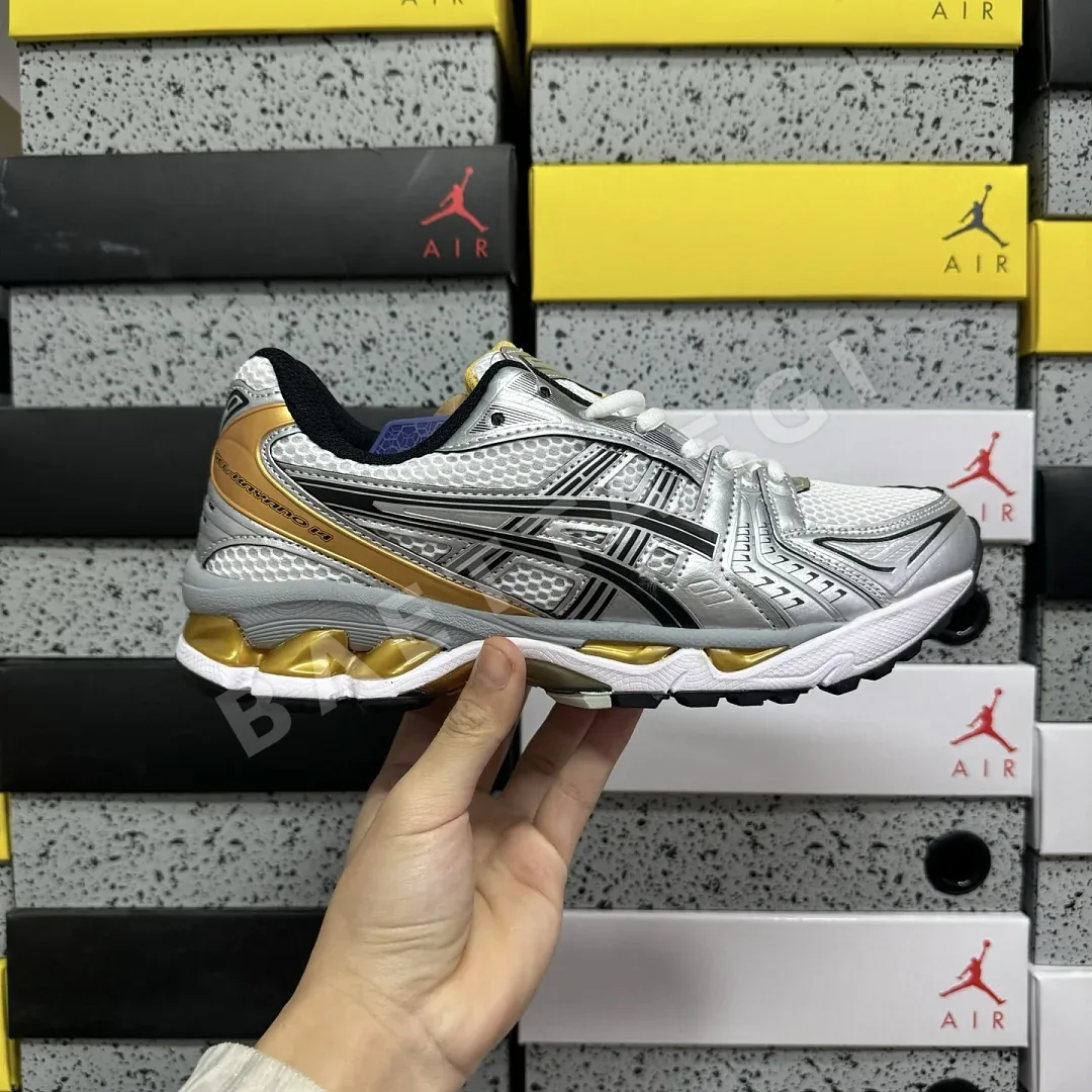 아식스 [LZ] 젤 카야노 14 1201A019-102 200603 Asics Gel-Kayano 14 White Pure Gold 상세 이미지 2