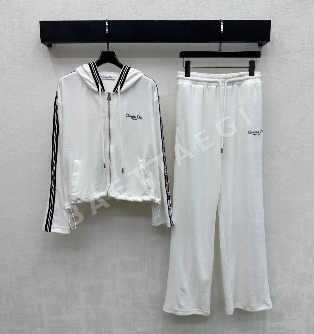 디올 후드 재킷 바지 세트 54236