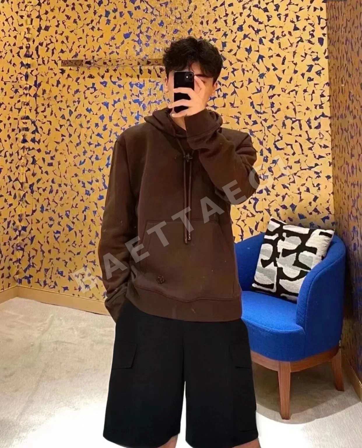루이비통 립스톱 카고 남성 반바지 상세 이미지 8