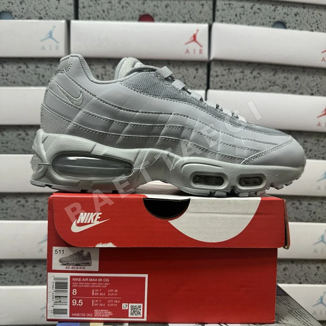 나이키 [XY] 에어 맥스 95 OG HM8755-002 201328 Nike Air Max 95 OG Big Bubble Wolf Grey