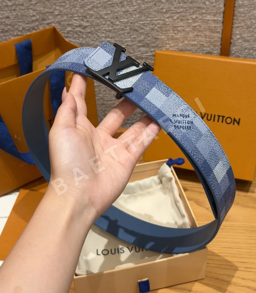 루이비통 디멘션 40mm 리버시블 남성용 벨트 상세 이미지 3