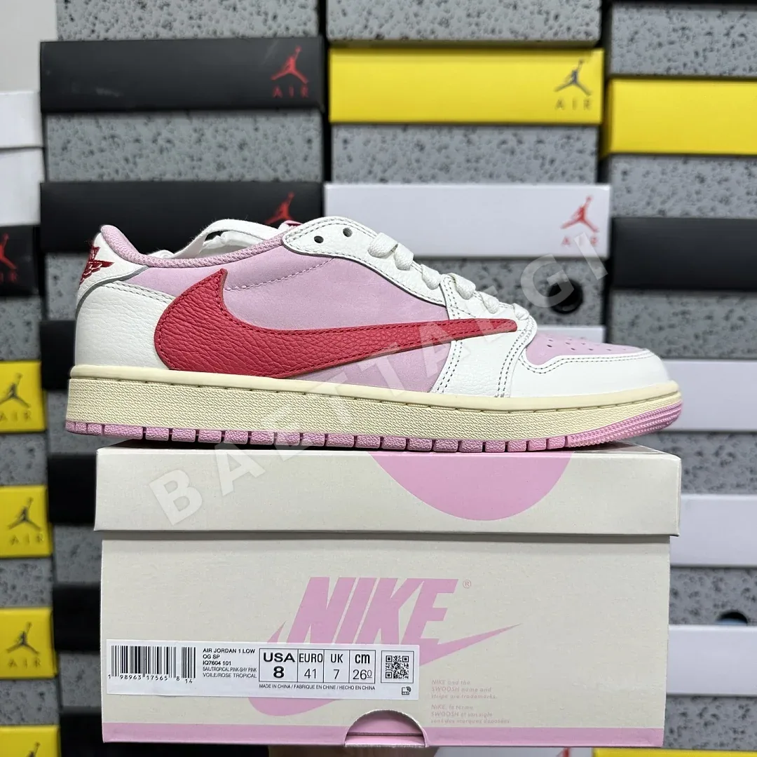 나이키 [PK] IQ7604-101 201957 Nike Travis Scott Sail Tropical Pink .5
