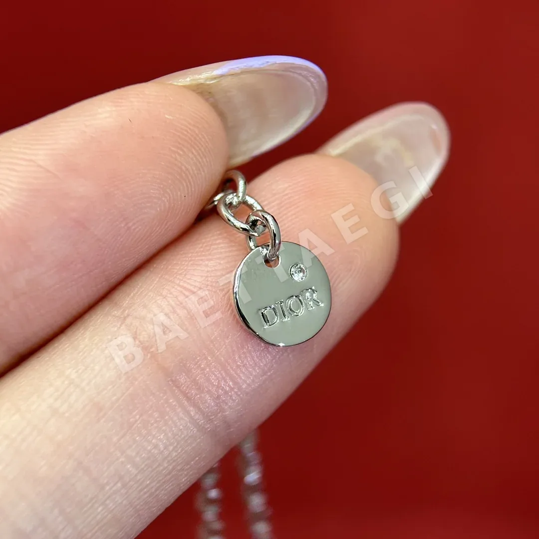 디올 CD 로고 큐빅 팔찌 상세 이미지 8