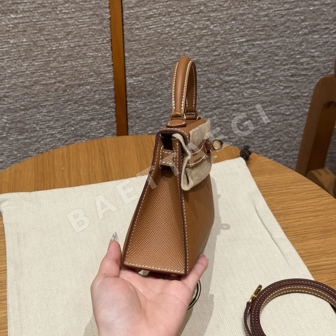 에르메스 미니 켈리 2 가죽 가방 상세 이미지 3