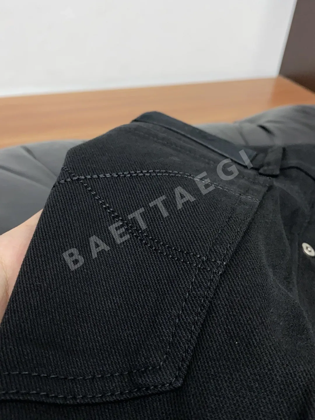 브루넬로쿠치넬리 스트레이트핏 코튼 바지 상세 이미지 5
