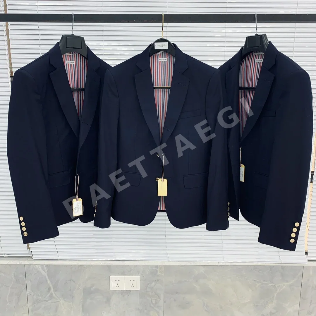 톰브라운 네이비 슬림핏 남성 자켓 159520