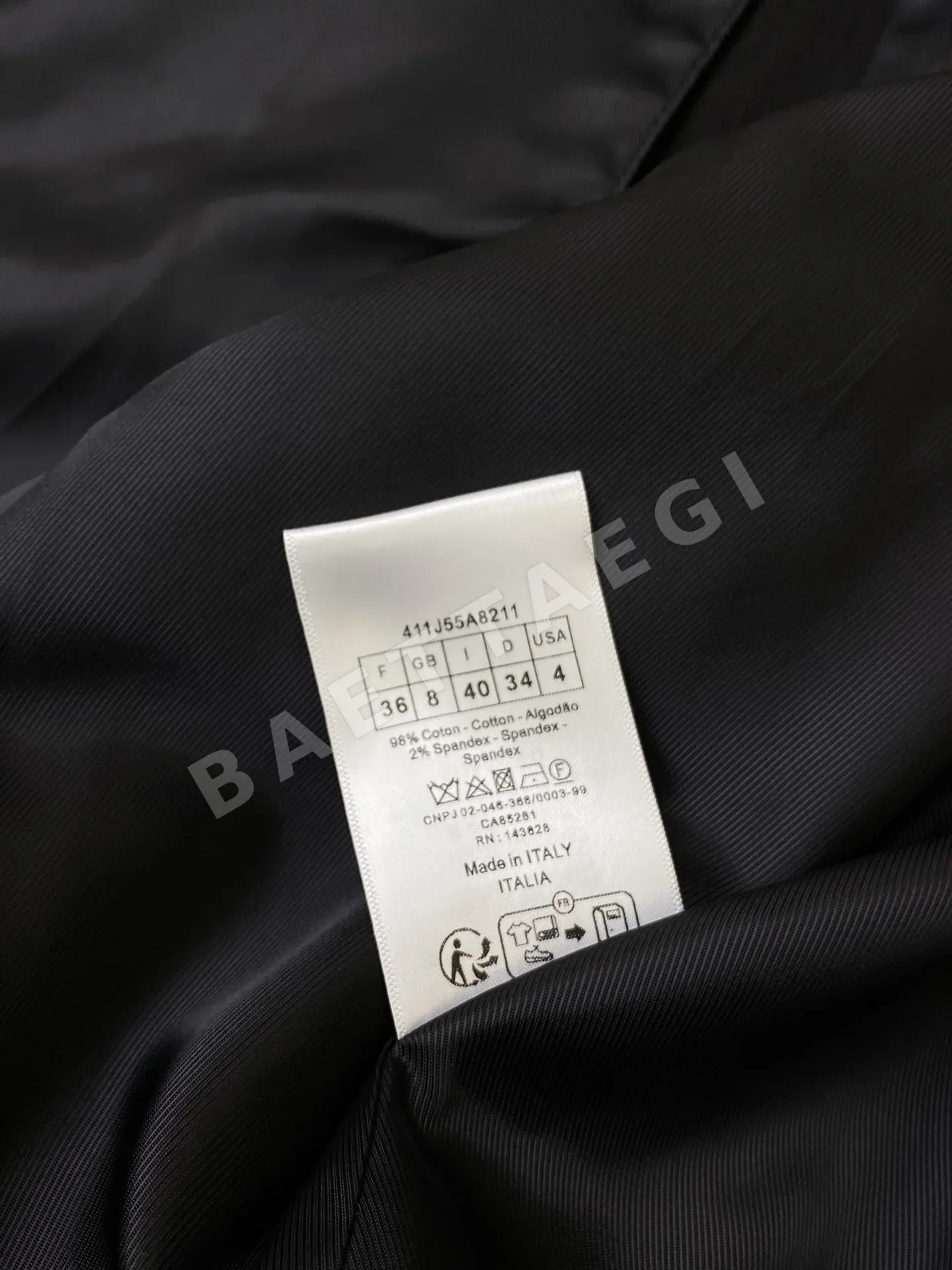 브루넬로쿠치넬리 더블 브레스트 트렌치 자켓 상세 이미지 9