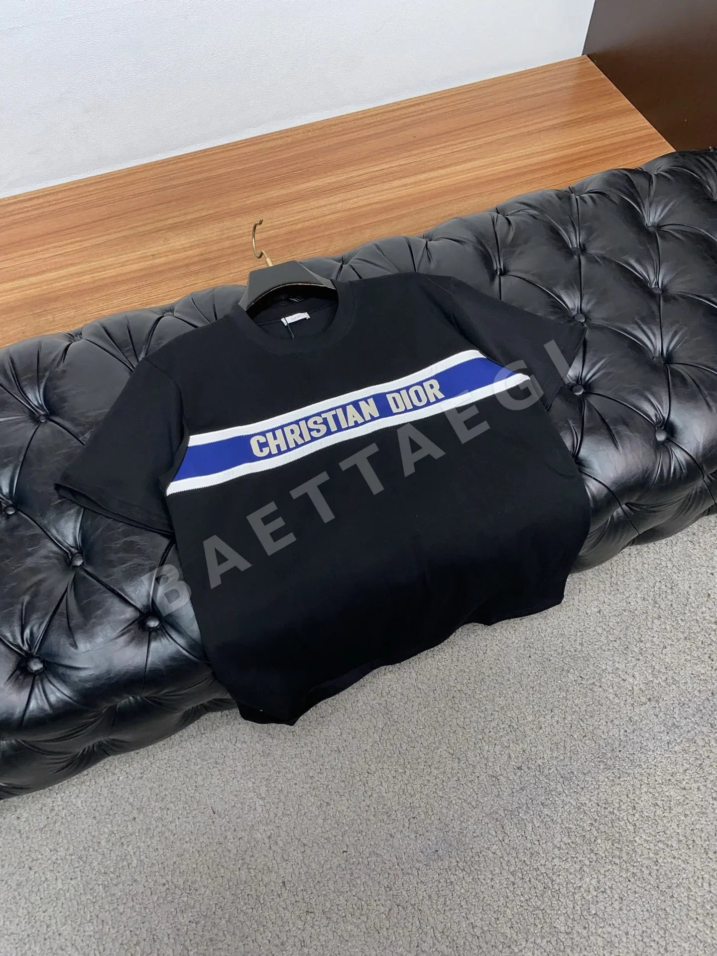 디올 남성 코튼 크루넥 반팔 티셔츠 상세 이미지 7