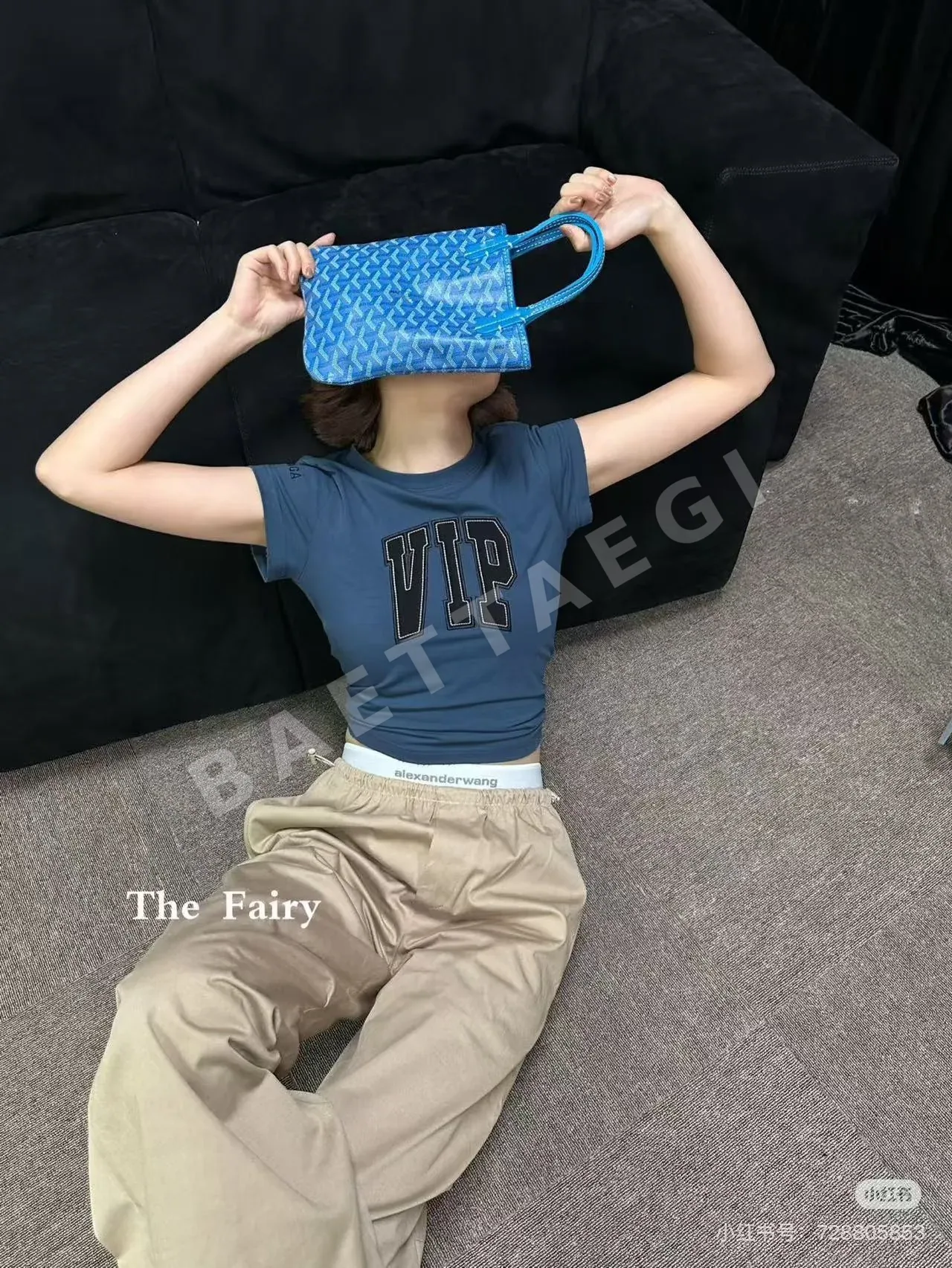알렉산더왕 여성 와이드 카고 바지 상세 이미지 5