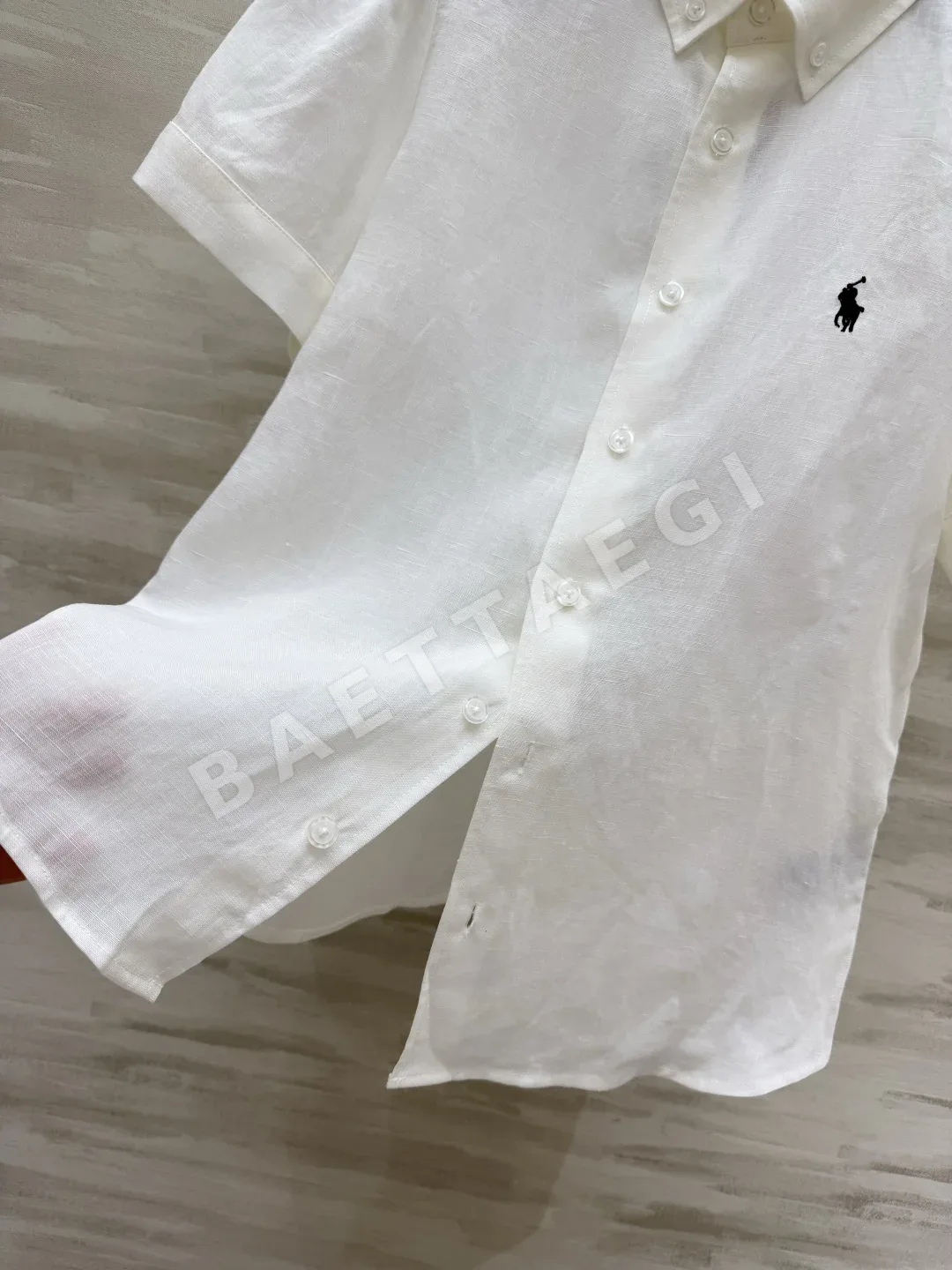 폴로 린넨 반소매 셔츠 여성의류 상세 이미지 6