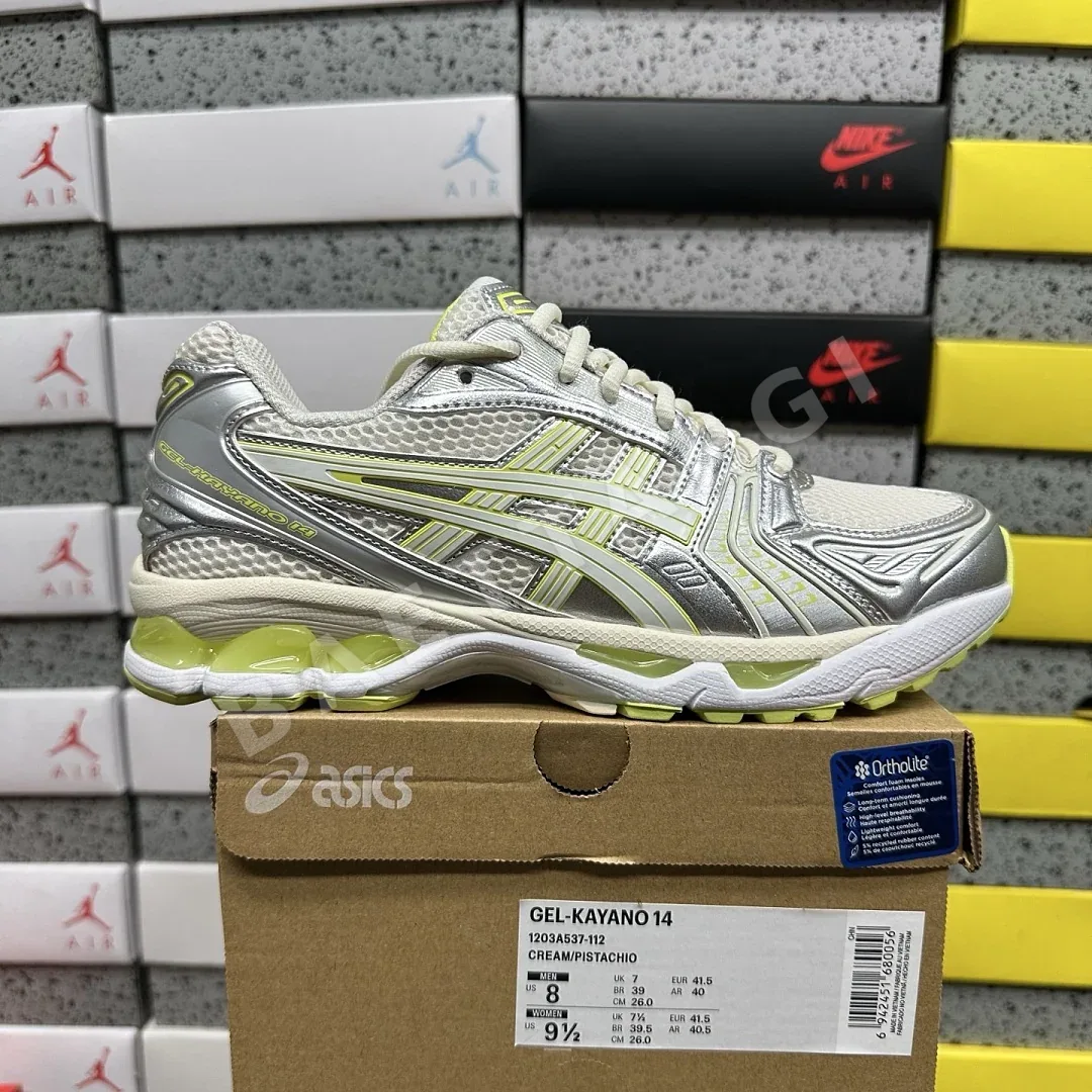 아식스 [TOP] 젤 카야노 14 1203A537-112 200431 Asics Gel-Kayano 14 Cream Pistachio