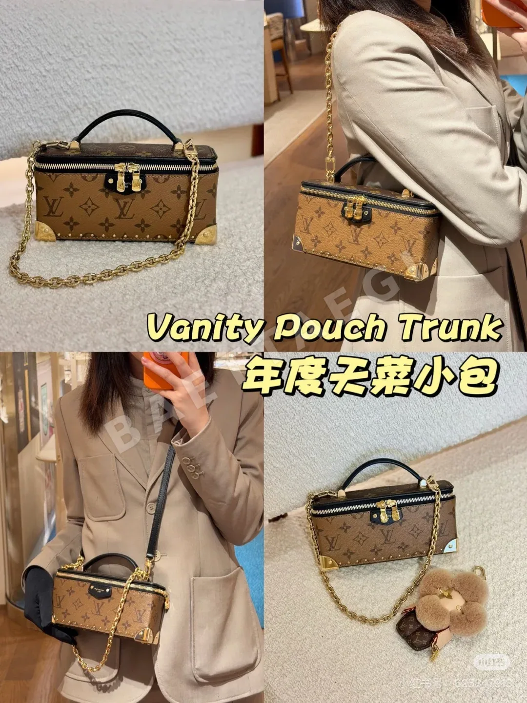루이비통 베니티 파우치 트렁크 모노그램 리버스 캔버스 M29548 상세 이미지 6