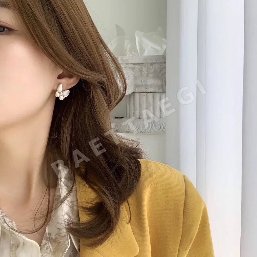 반클리프앤아펠 투버터플라이 진주 다이아몬드 귀걸이 상세 이미지 3