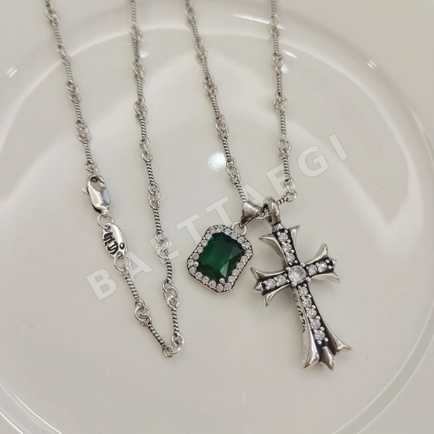 크롬하츠 금속 목걸이 상세 이미지 4