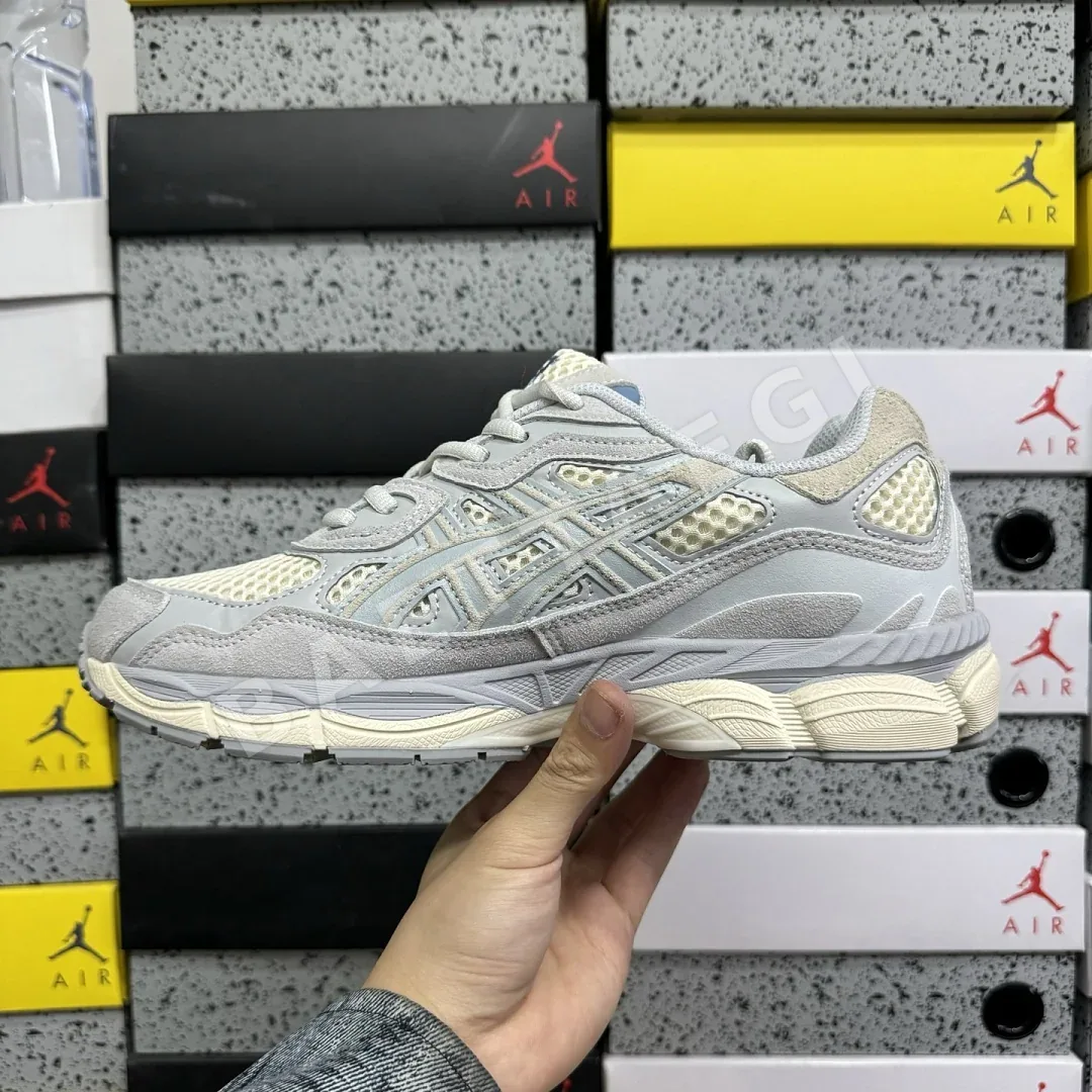 아식스 [WZ] 젤 NYC 1203A372-600 200383 Asics Gel-NYC Ivory Mid Grey 상세 이미지 7
