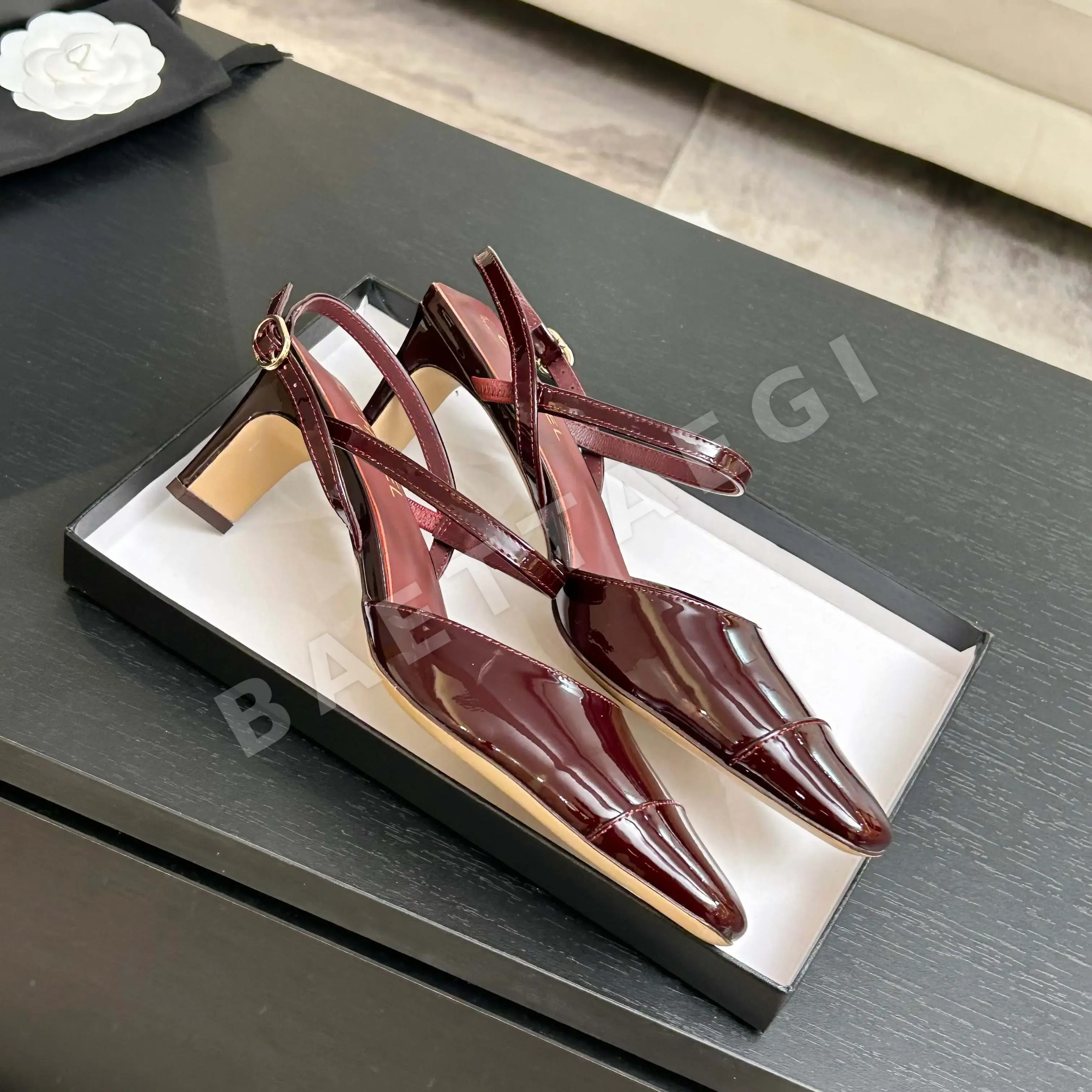 샤넬 26P 더블 C 여성 메리제인 슈즈 상세 이미지 9