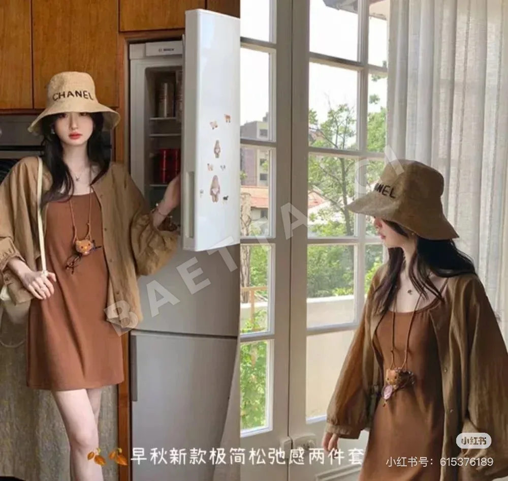 샤넬 라피아 버킷햇 모자 상세 이미지 1