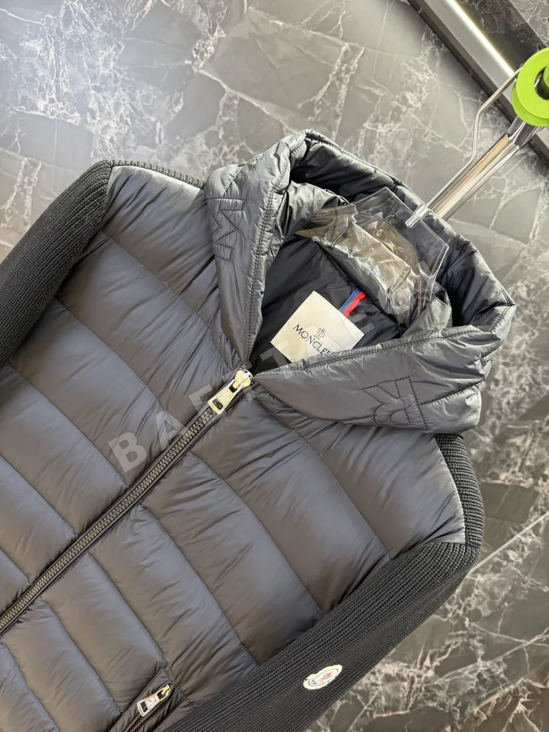 몽클레르 남성 니트 다운 패딩 재킷 상세 이미지 6