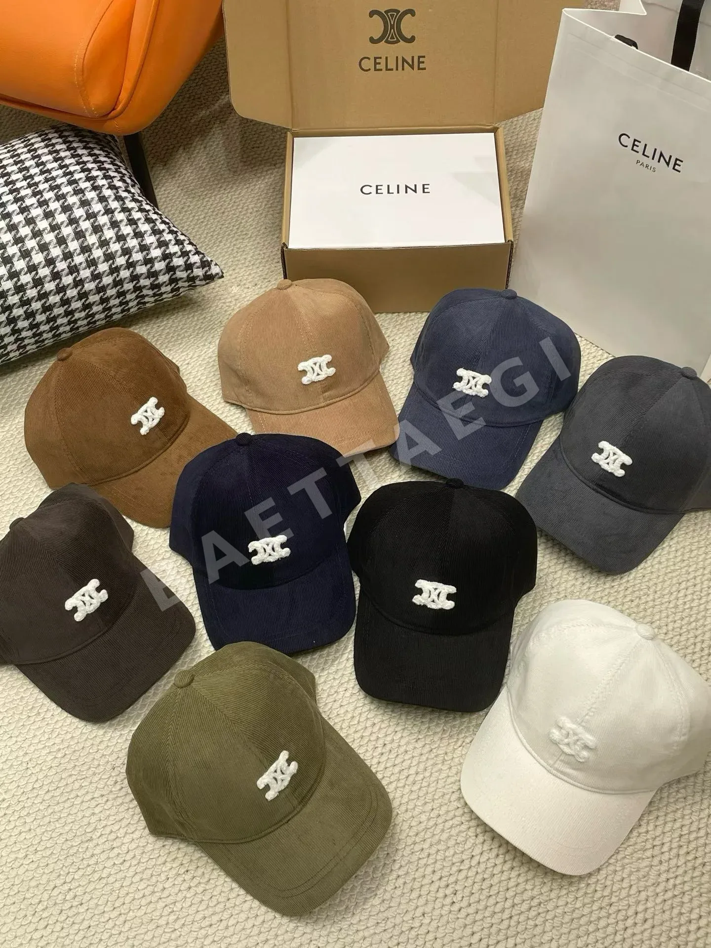 셀린느 코듀로이 야구모자 상세 이미지 2