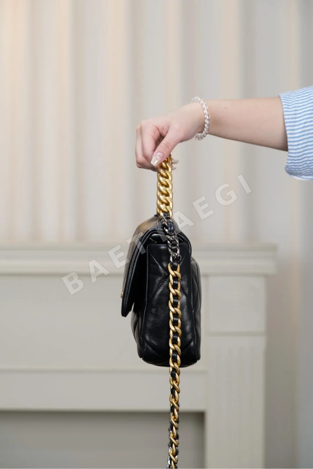 샤넬 미니 램스킨 가방 26 C 상세 이미지 6