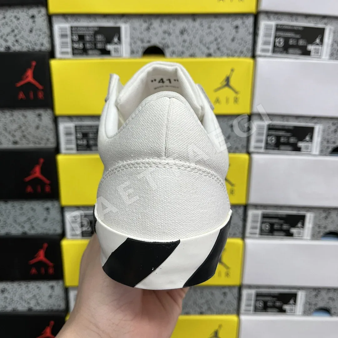 오프화이트 아블로 벌크 로우 202398 Off White Abloh Vulc Low Top White 상세 이미지 6