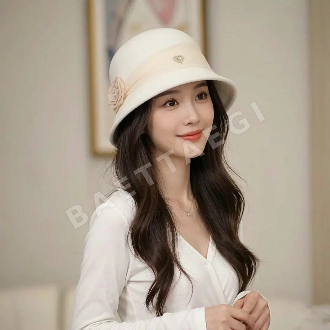 샤넬 캐시미어 버킷 햇 모자 상세 이미지 1