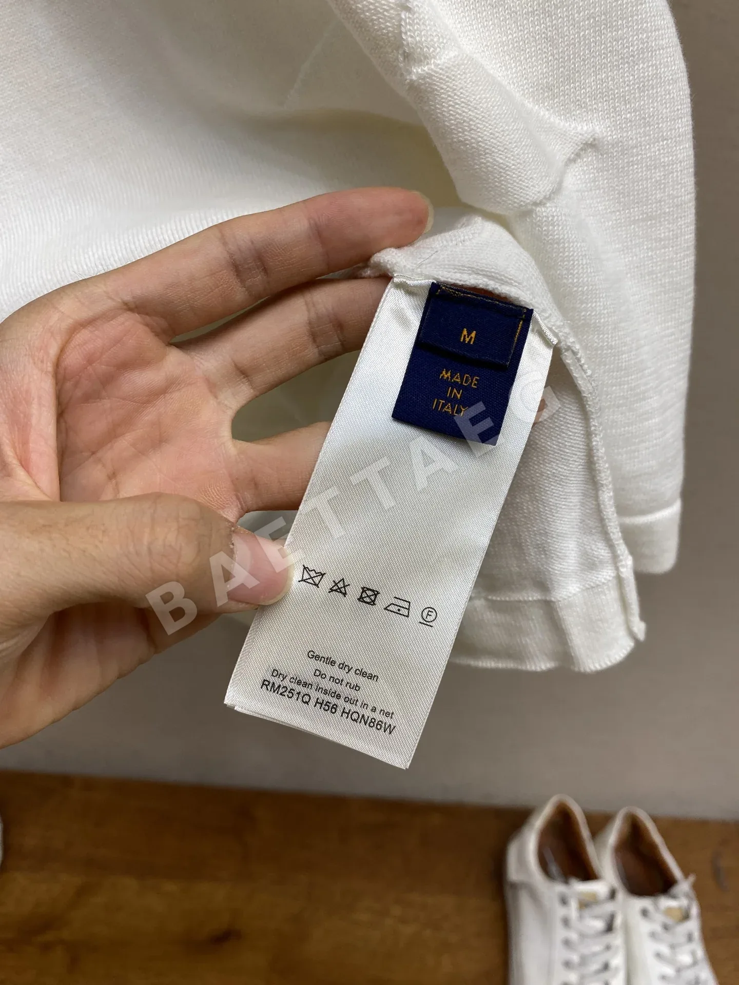 루이비통 모노그램 자카드 크루넥 반팔 티셔츠 남성 상세 이미지 7