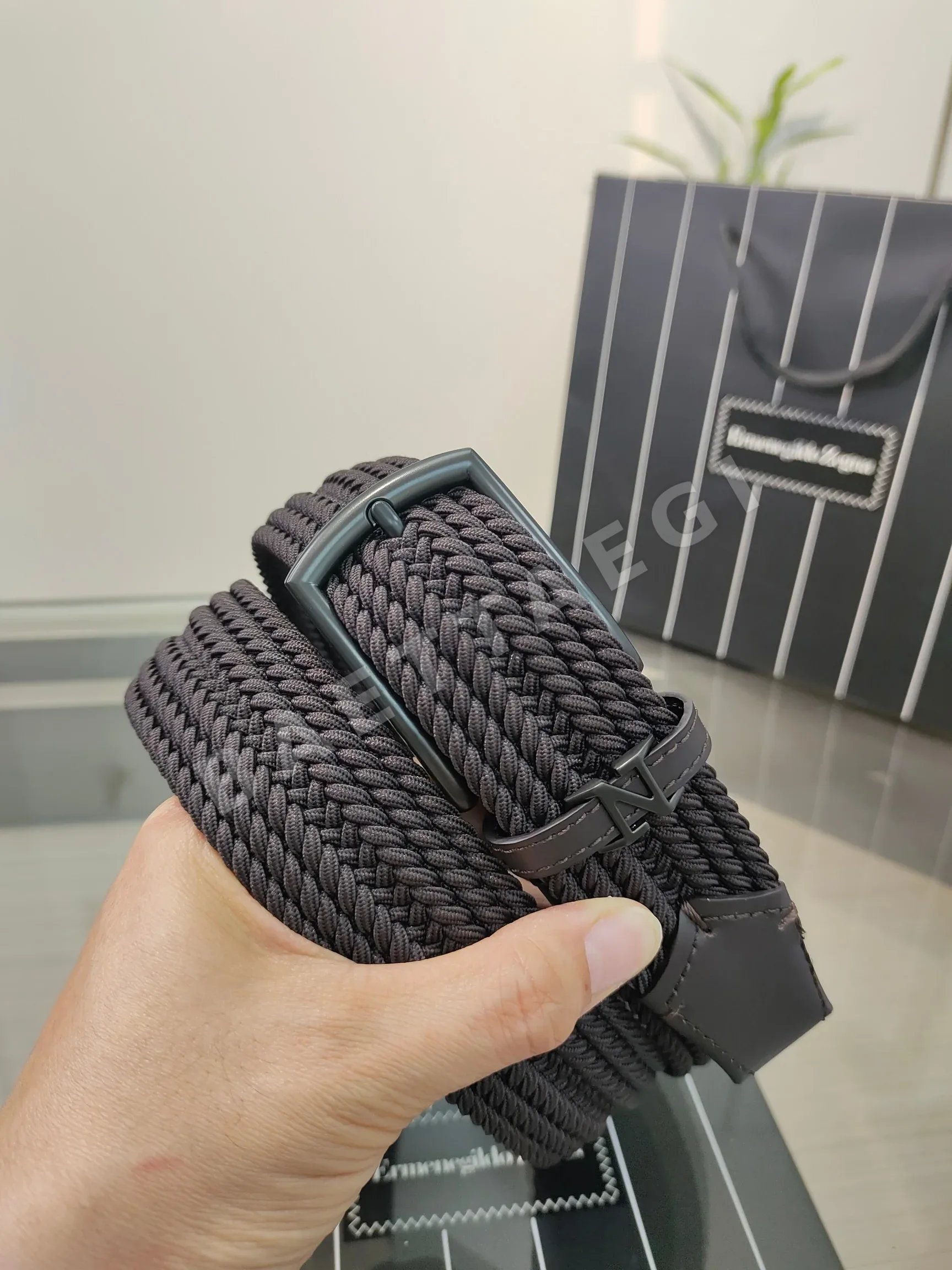 제냐 벨트 59253 Zegna Belt 상세 이미지 4