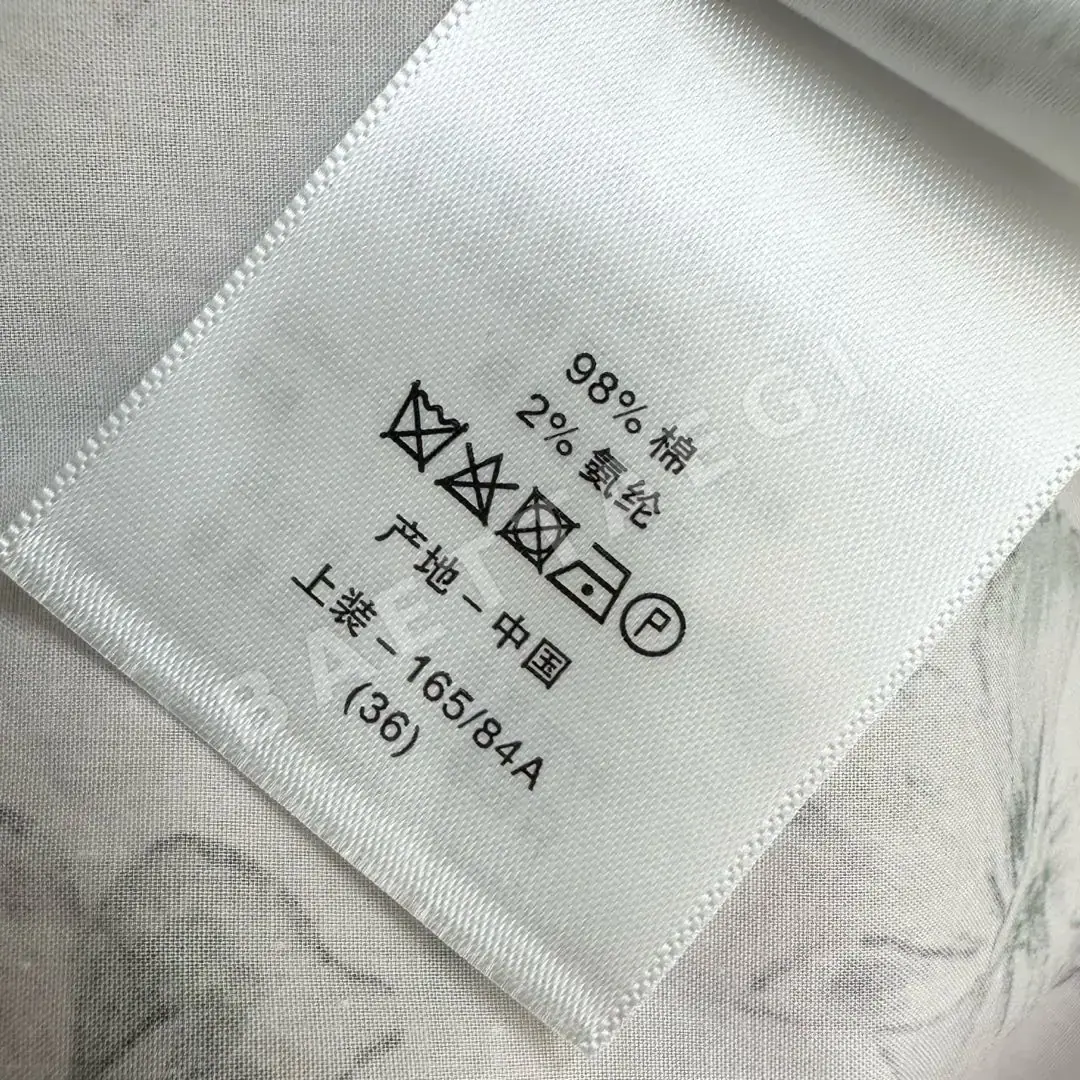 디올 하이웨이스트 나비 플라워 프린트 미디 스커트 상세 이미지 9