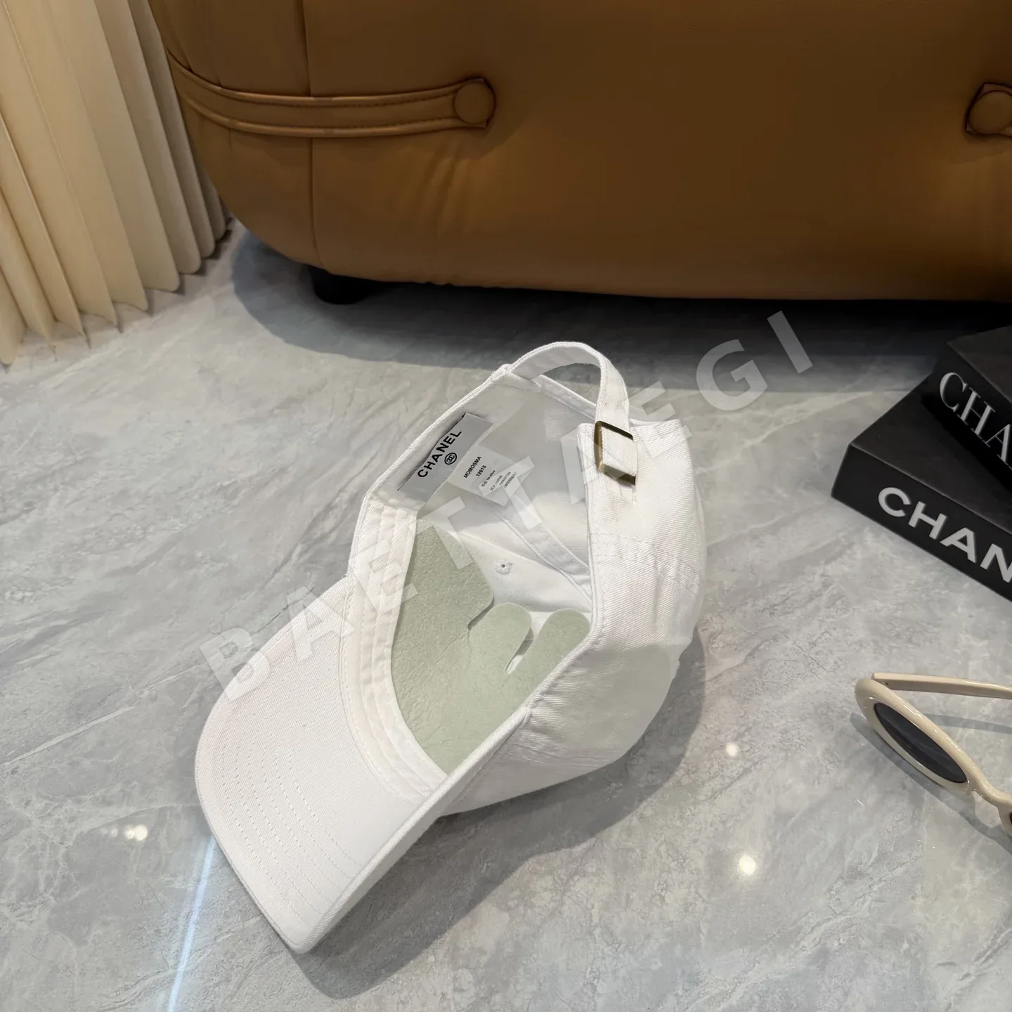 샤넬 로고 베이스볼 캡 상세 이미지 4