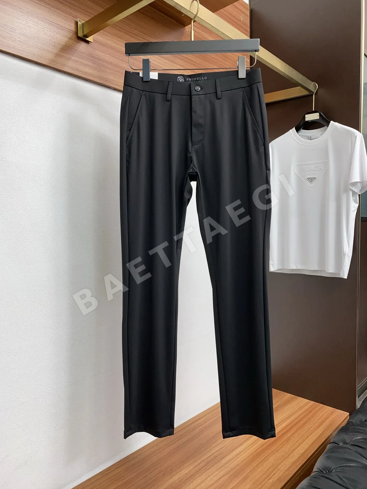 브루넬로쿠치넬리 남성 정장 바지 상세 이미지 2